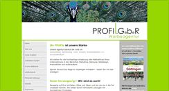 Desktop Screenshot of profilgeber.de